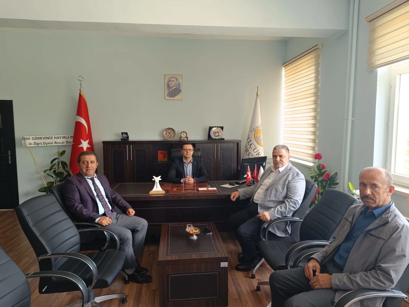 Bozkır Belediye Başkanından Hayırlı Olsun Ziyareti
